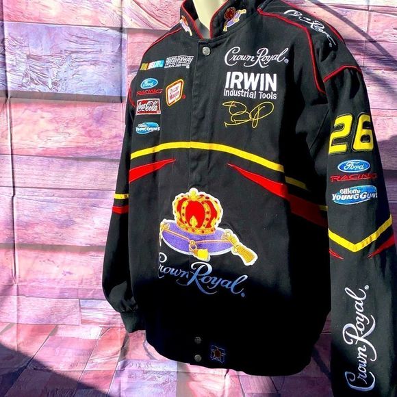 オックスフォードブルー JH DESAIN IRWIN レーシングジャケット